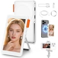 thumbnail image 1 of Monitor de pantalla Selfie YXFEIR para iPhone y Android, color blanco, 1 of 9