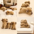 thumbnail image 5 of Cute Highland Cow Plush Toy Soft Fluffy Farm Animal Stuffed Doll Cozy Gift Decor, 5 of 7