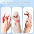 thumbnail image 3 of PinesC 5pcs Finger Splint, Single Straps Finger Splint Support Brace Kit Finger Straightener Finger Stabilizer Brace for Broken Strained Sprained Swollen Fingers Assorted, 3 of 5