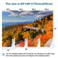 thumbnail image 3 of Peel and Stick Wallpaper Waterproof Linn Cove Viaduct Blue Ridge Parkway North Wall Mural Decor Self Adhesive and Removable 69in x 98in, 3 of 8