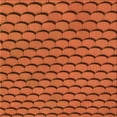 thumbnail image 1 of Ahgly Company Indoor Square Patterned Neon Orange Area Rugs, 7' Square, 1 of 6