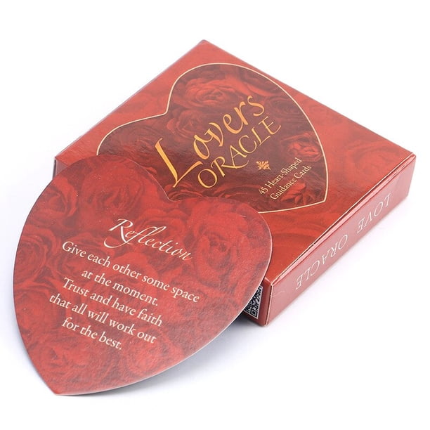 Cartas de Tarot Love Oracle, baraja de Tarot, versión en inglés, juegos de mesa de adivinación para el hogar, entretenimiento familiar, accesorios de juego qym unisex