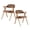 2pcs-1, variant on Folding Chairs with Armrest Wooden Stackable Dining Chair Stools with Padded Seats with Removable Cover Extra for Guests Kitchen Wedding Party