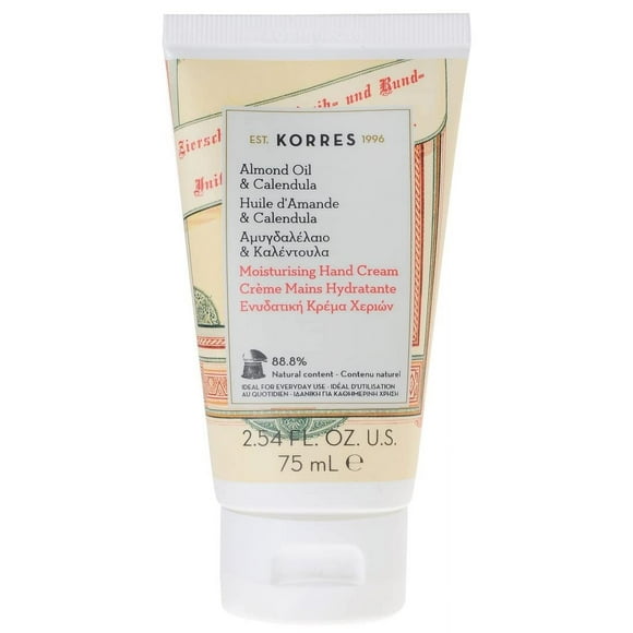 Korres Crème Hydratante pour les Mains à l'Huile d'Amande et Calendula
