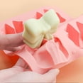 thumbnail image 3 of Molde de silicona con 6 cavidades en forma de lazo, apto para uso alimentario, para repostería francesa y pasteles, 3 of 4
