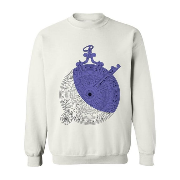 Astronomical Style Device Sweatshirt Men -Image by Shutterstock, Male Large