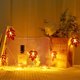 thumbnail image 4 of Guirnalda de luces LED decorativas con forma de hoja para bodas y fiestas románticas, 4 of 8