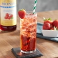 thumbnail image 3 of Monin Sugar Free Strawberry Syrup, Premium Zero-Calorie Fruit Flavoring, 750 mL (25.4 oz), Case of 12, 3 of 4