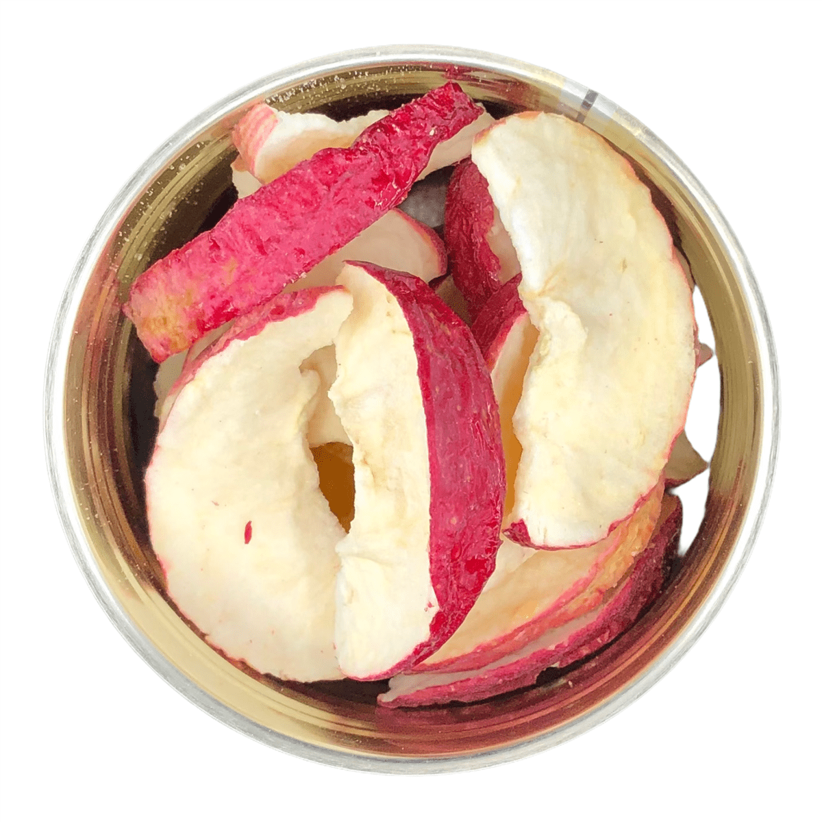 Future Essentials Freeze Dried Emergency Food Kit Bucket Ration Sliced Fuji Apples #2.5 / 2 oz /Can- 12 Cans
