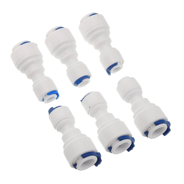 WEUVEB 6Ud Adaptador Plástico Push to Connect Para Tuberías De Agua Compatible Y Duradero