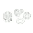 thumbnail image 1 of Unique Bargains M8 x 16mm Plastic Phillips Machine Screws with Nuts and Flat Washers, PC Flat Head Machine Bolts 20 Sets, 1 of 4