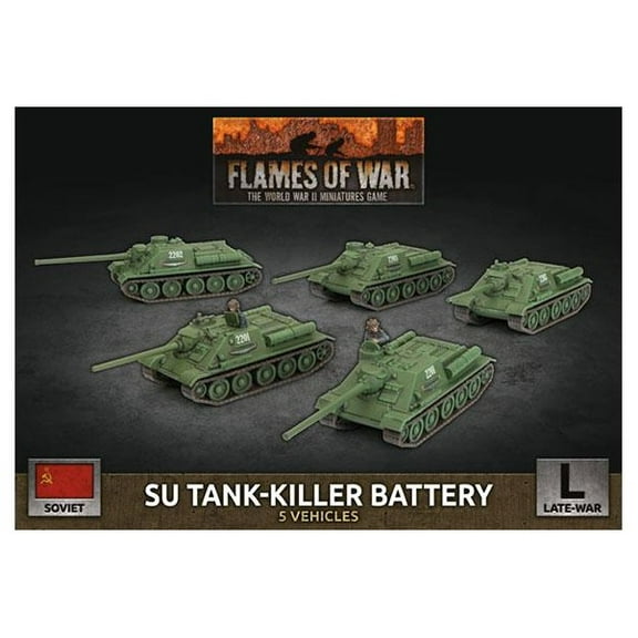 Flames of War: Soviet SU Tank-Killer Battery (Late-War)