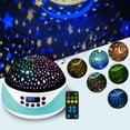 thumbnail image 2 of LINLIN Star Night Light Projector, Christmas Projector Lamp, 360 Degree Rotating LED Music Starry Lamp with Remote Control & Time Setting for Baby & Adults Bedroom, 2 of 9