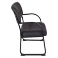 thumbnail image 2 of Crusoe Big & Tall Side Chair- Black, 2 of 6