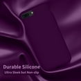 thumbnail image 3 of IBAOLE Étui iPhone 8 Plus Reconditionnée, Étui iPhone 7 Plus, Rouge Vin Vert Nuit, 3 of 3