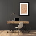thumbnail image 4 of Hendrik Krock 17x24 Black Modern Framed Museum Art Print Titled - Male Model Study, Half -Lying (1671 - 1738), 4 of 5
