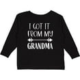 thumbnail image 3 of Inktastic I Got It From My Grandma Boys or Girls Long Sleeve Toddler T-Shirt, 3 of 5
