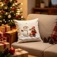 thumbnail image 6 of Talqzovs Christmas Throw Pillows 18x18 , Pillow Cushions for Patio Winter Decorative Throw Pillows for Holiday Birthday Gift, 6 of 6