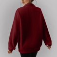 thumbnail image 4 of Vedolay Womens Sweatshirts Loose Soft Long Sleeve Women's Pullover Tops Shirts ,S, 4 of 5
