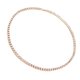 thumbnail image 4 of Cadena de tenis, Cadena de tenis premium Collar de tenis dorado Cadena de circonio Los mejores materiales Jadeshay A, 4 of 8
