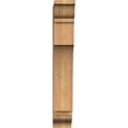 thumbnail image 2 of Ekena Millwork 4"W x 14"D x 26"H Westlake Traditional Rough Sawn Bracket, Western Red Cedar, 2 of 4