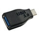 C2G USB USB C Adaptateur C vers USB A - Adaptateur vers USB - 5Gbps - Noir - M/F - Adaptateur USB - USB Type A (F) à 24 Broches USB-C (M) - USB 3.0 - Noir – image 5 sur 6