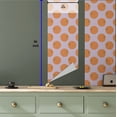 thumbnail image 6 of Ambesonne Orange Peel & Stick Wallpaper for Home, Citrus Fruit on Polka Dots, 13"x36", Pale Pink Apricot, 6 of 6