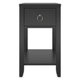 thumbnail image 5 of Her Majesty Narrow Side Table, Black, 5 of 14