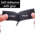 thumbnail image 1 of 3/5Meters/Lot Strong Self Adhesive Hook and Loop Fastener Tape velcros Strips Sticker Scratch Adhesive with Glue for DIY 20-50MM 50mm black 5 meter, 1 of 6