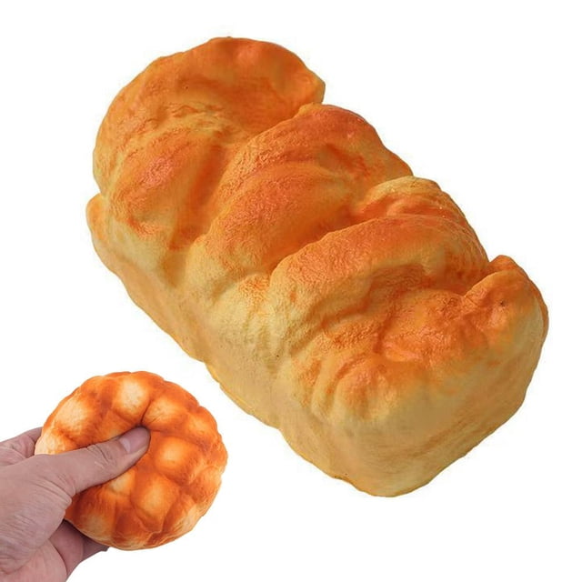 Simulation Bread Food Big Squishy Stress Relief Toy Slow Rebound Decompression Bread Toy