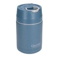 thumbnail image 2 of Recipiente para alimentos aislado al vacío de 800 ml/27 oz, de acero inoxidable 304, de doble capa, con cuchara plegable, color azul, 2 of 14