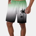thumbnail image 2 of BOOMNY Mens Shorts Casual Hawaiian Coconut Tree Printed Elastic Waist Drawstring Beach Shorts For Man Soft Loose Fit Summer Workout Shorts Leisure Mens Dailywear, 2 of 5