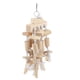 thumbnail image 3 of Juguetes para masticar loros y pájaros, soporte para loros, accesorios colgantes De madera, 3 of 9