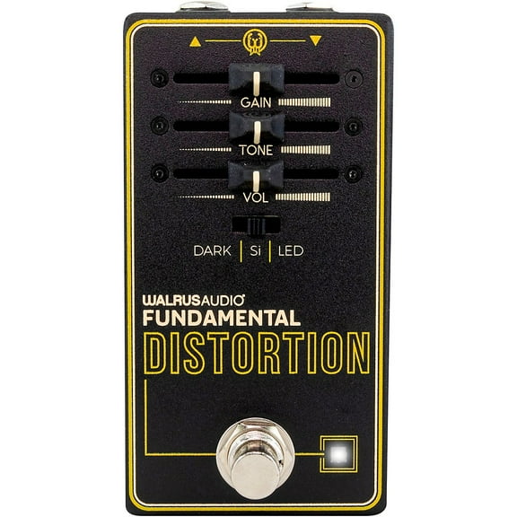 Walrus Audio Fundamental Series Distortion Effects Pedal - Black