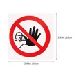thumbnail image 2 of SHOWERORO 5pcs Safety Warning Sign Multi PVC for Warehouse Safety Alert, 2 of 5