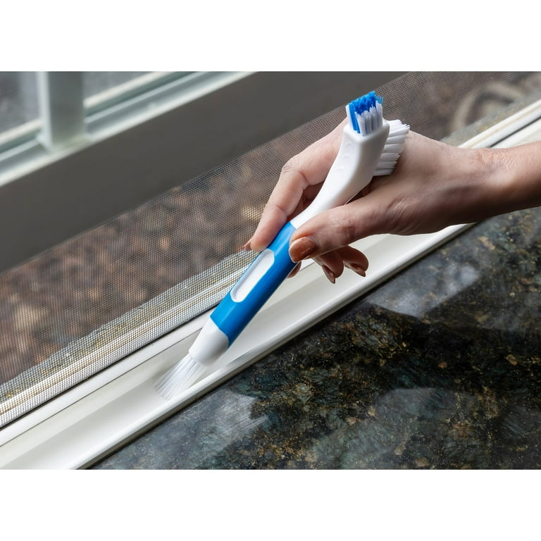 Clorox 5-in-1 Detail Brush Set with Silicone Blade Scraper and 3