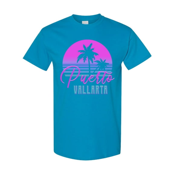 Inktastic Retro 80s Puerto Vallarta T-Shirt