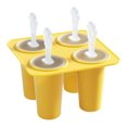 thumbnail image 2 of Ludlz 1 Set Ice Cream Mold Non-stick Easy to Demold 4/6 Grids DIY Silicone Ice Cream Making Mould Home Supply, 2 of 8