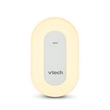 VTech V-Hush Plug Sleep Training Soother with Bluetooth Speaker to Soothe your Infant or Toddler. Includes a Professional Sleep Training Program, Night Light, Lullabies, and Natural Sounds. White