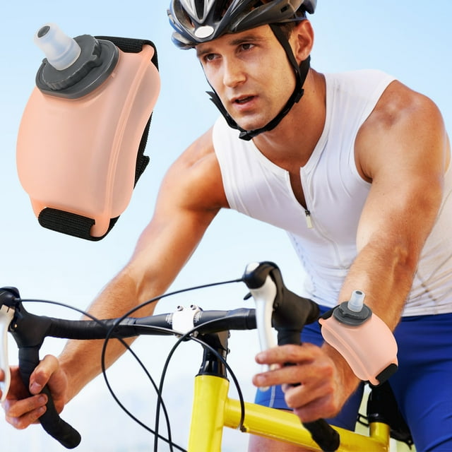 Pisexur Batería de cocina Botella de agua deportiva para correr, de muñeca, capacidad de 200 ml, equipo portátil para montañismo al aire libre. para la cocina del hogar