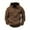 Brown#2, variant on cocolona Mens Half-Zipper Hoodies Fall Casual Long Sleeve Hooded Sweatshirts Outdoor Sports Pullover Hoodie Beige 3XL