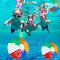 thumbnail image 3 of Colorful Inflatable Beach Ball for Summer Fun, Durable PVC Material, Perfect for Pool Parties, Beach Games, and Outdoor Activities, 3 of 4