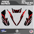 thumbnail image 2 of Kalair GFX Graphics Kit for APEX PRO SHARK MXR70 MXR90 (All Years) Prime Series, 2 of 6