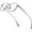 N-015R Gray, variant on FONEX Pure Titanium Glasses Frame Women Square Eyeglasses Optical Eyewear (N-015R Gray)