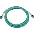 thumbnail image 2 of Eaton Tripp Lite Series 400G Multimode 50/125 OM4 Switchable Fiber Optic Cable (Duplex LC-PC M/M), LSZH, Aqua, 10 m (32.8 ft.) - Network cable - LC multi-mode (M) switchable to LC multi-mode (M) switchable - 10 m - fiber optic - duplex - 50 / 125 micron - OM4 - OFNR - halogen-free - aqua, 2 of 4