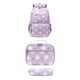 thumbnail image 3 of Mochila ligera y resistente al agua con estampado de margaritas para niñas. Violeta, 3 of 9