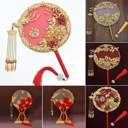 

Chinese Ancient Hand Fans Ancient Chinese Fans Wedding Birthday Gifts for Bride 13
