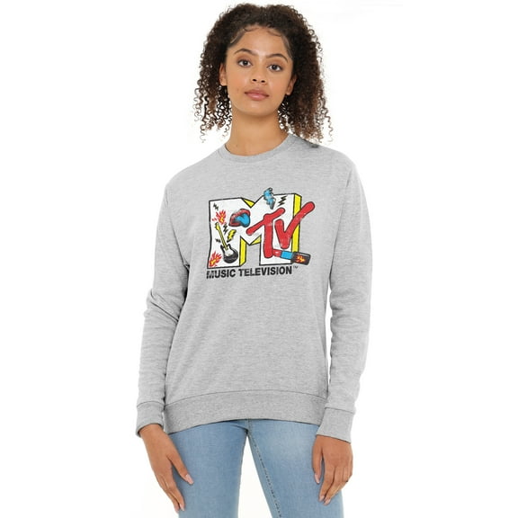 MTV Lipstick Madness Women's Crew Sweatshirt
