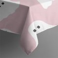 thumbnail image 2 of Pink Halloween Ghosts Rectangle Tablecloth 60"x120",Waterproof Polyester Rectangle Table Cloth, Wipeable Spillproof Polyester Tablecloth for Dining, Camping, Indoor and Outdoor, 2 of 6