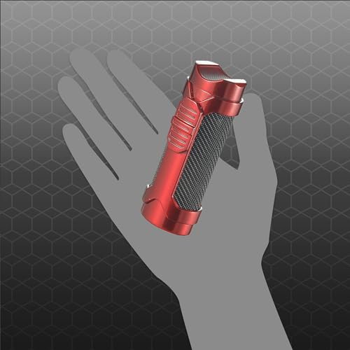 Visol Marlin Butane Torch Lighter Triple Flame Refillable Gas Lighter, Built-in Punch, Built in Holder and Windproof Adjustable Flame Lighter (Shipped Without Butane)